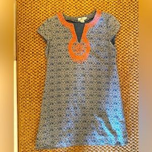 Vineyard Vines Dresses Vineyard Vines Tile Indigo Shift Dress | Size 8
